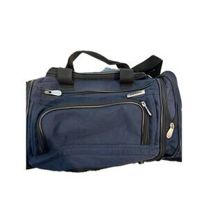 Gamma Blue Heavy Canvas Duffel Bag